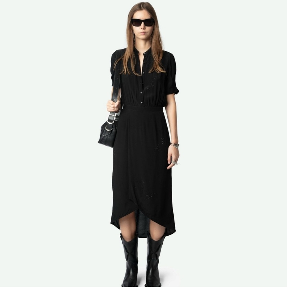 Zadig & Voltaire Rimaz Midi Dress NWT Sz L